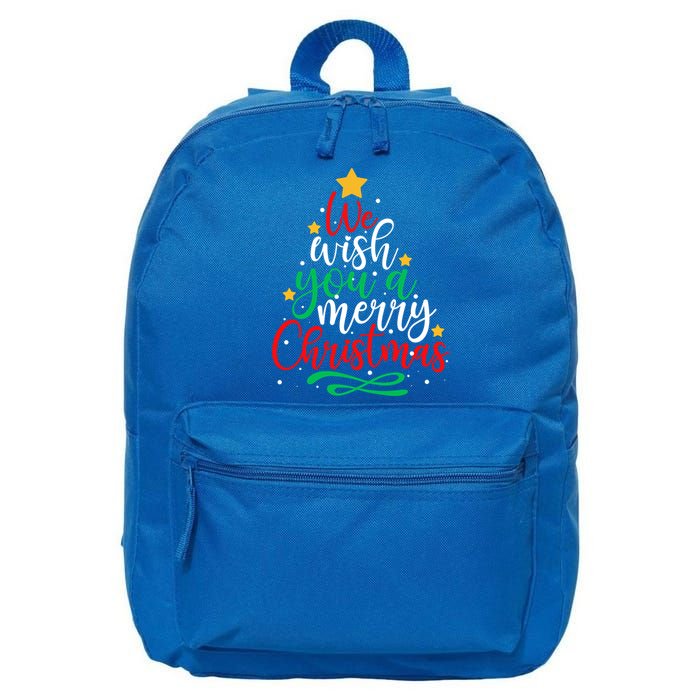 We Wish You A Merry Christmas Xmas Pajama Holiday Boy Girl Cute Gift 16 in Basic Backpack