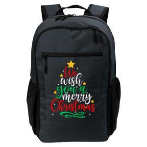 We Wish You A Merry Christmas Xmas Pajama Holiday Boy Girl Cute Gift Daily Commute Backpack