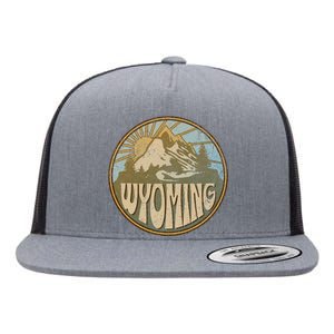 Wyoming Flat Bill Trucker Hat