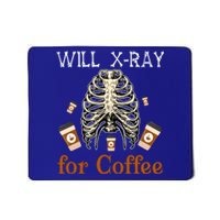 Will XRay For Coffee Halloween Skeleton XRay Coffee Cups Great Gift Mousepad