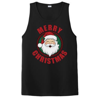 Winter Xmas Snowman Santa Claus Reindeer Merry Christmas PosiCharge Competitor Tank