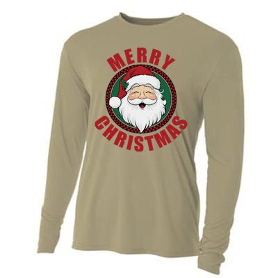 Winter Xmas Snowman Santa Claus Reindeer Merry Christmas Cooling Performance Long Sleeve Crew