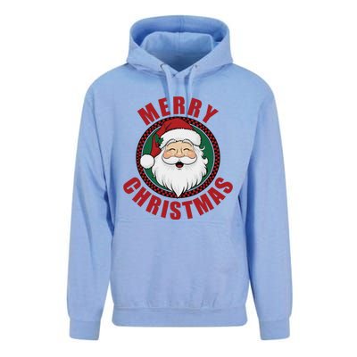 Winter Xmas Snowman Santa Claus Reindeer Merry Christmas Unisex Surf Hoodie