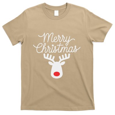 Winter Xmas Snowman Merry Christmas Santa Claus Reindeer T-Shirt