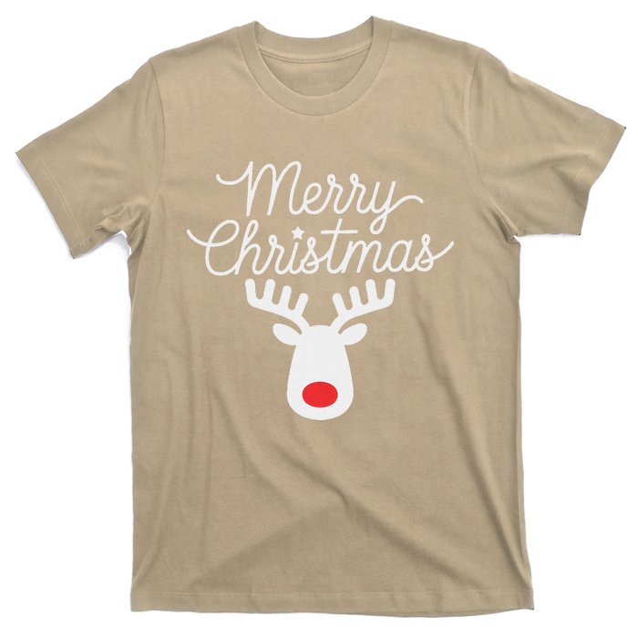 Winter Xmas Snowman Merry Christmas Santa Claus Reindeer T-Shirt