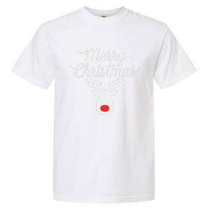 Winter Xmas Snowman Merry Christmas Santa Claus Reindeer Garment-Dyed Heavyweight T-Shirt