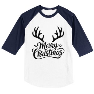 Winter Xmas Snowman Merry Christmas Santa Claus Reindeer Baseball Sleeve Shirt