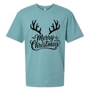 Winter Xmas Snowman Merry Christmas Santa Claus Reindeer Sueded Cloud Jersey T-Shirt