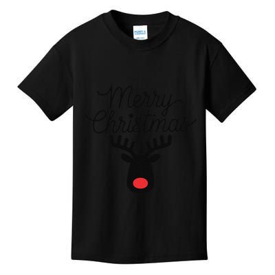 Winter Xmas Snowman Merry Christmas Santa Claus Reindeer Kids T-Shirt