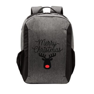 Winter Xmas Snowman Merry Christmas Santa Claus Reindeer Vector Backpack