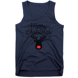 Winter Xmas Snowman Merry Christmas Santa Claus Reindeer Tank Top