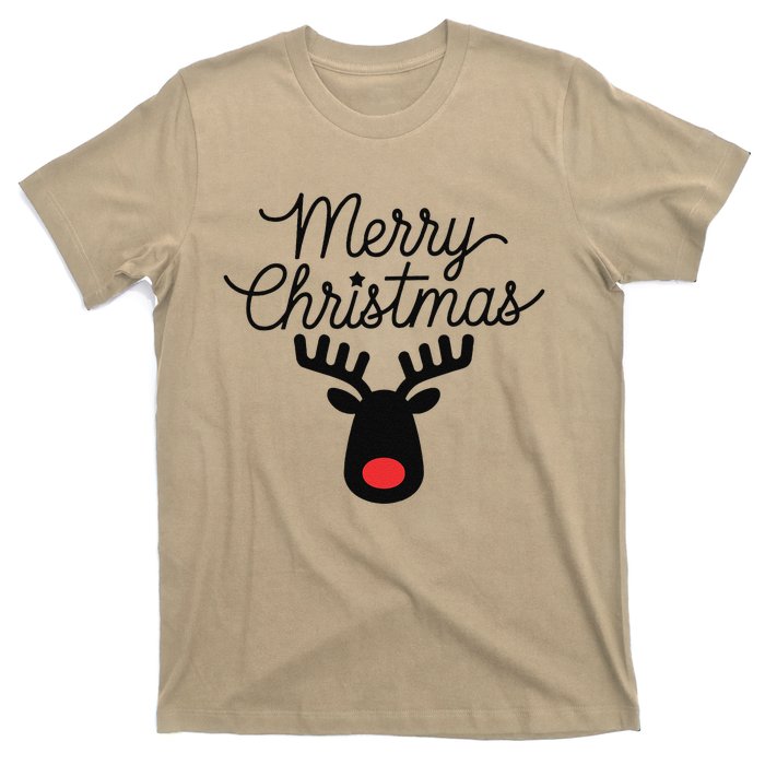 Winter Xmas Snowman Merry Christmas Santa Claus Reindeer T-Shirt