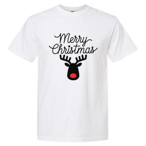 Winter Xmas Snowman Merry Christmas Santa Claus Reindeer Garment-Dyed Heavyweight T-Shirt