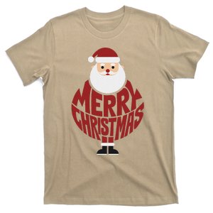 Winter Xmas Snowman Santa Claus Reindeer Merry Christmas T-Shirt