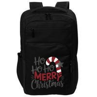 Winter Xmas Snowman Santa Claus Reindeer Merry Christmas Impact Tech Backpack