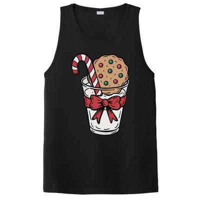 Winter Xmas Snowman Santa Claus Reindeer Merry Christmas PosiCharge Competitor Tank