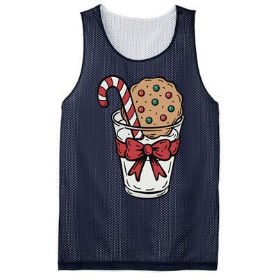 Winter Xmas Snowman Santa Claus Reindeer Merry Christmas Mesh Reversible Basketball Jersey Tank