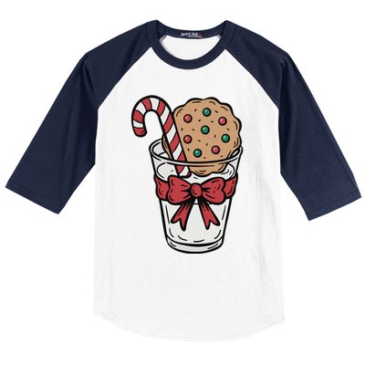 Winter Xmas Snowman Santa Claus Reindeer Merry Christmas Baseball Sleeve Shirt