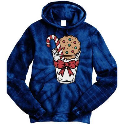 Winter Xmas Snowman Santa Claus Reindeer Merry Christmas Tie Dye Hoodie