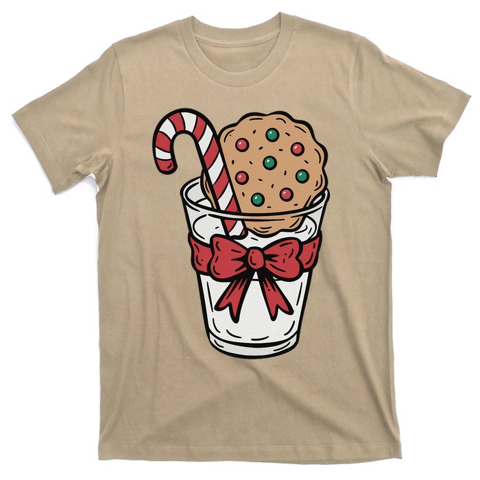 Winter Xmas Snowman Santa Claus Reindeer Merry Christmas T-Shirt