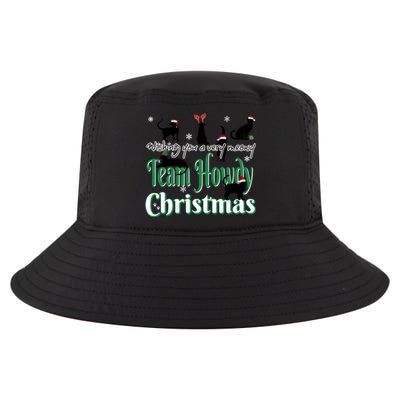 Wishing You A Very Meowy Team Howdy Christmas Gift Cool Comfort Performance Bucket Hat