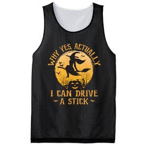 Why Yes Actually I Can Drive A Stick Mesh Reversible Basketball Jersey Tank