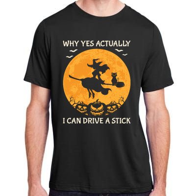 Why Yes Actually I Can Drive A Stick Vintage Adult ChromaSoft Performance T-Shirt