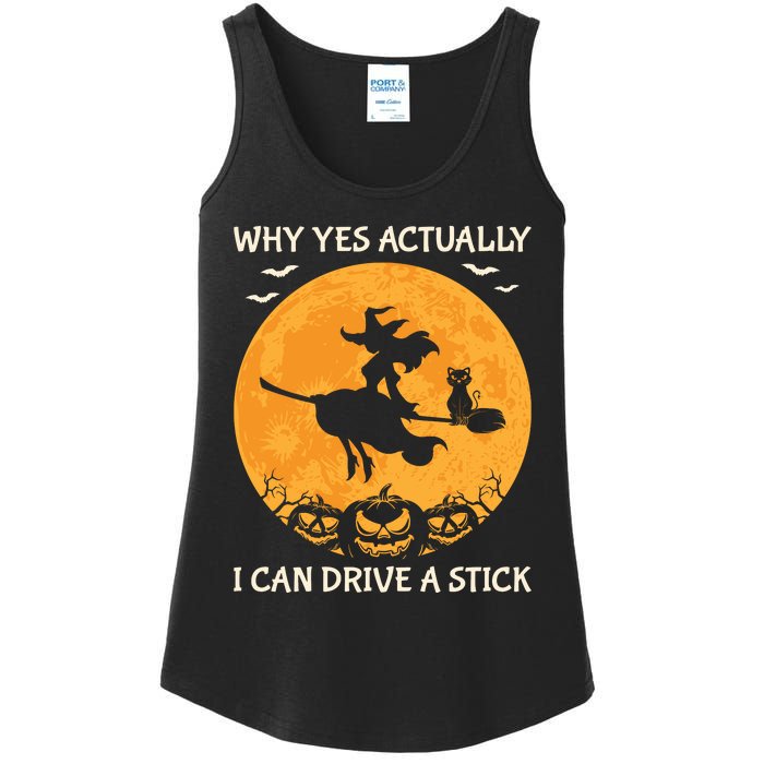 Why Yes Actually I Can Drive A Stick Vintage Ladies Essential Tank