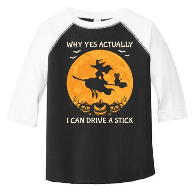 Why Yes Actually I Can Drive A Stick Vintage Toddler Fine Jersey T-Shirt