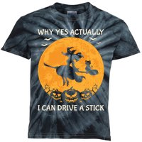 Why Yes Actually I Can Drive A Stick Vintage Kids Tie-Dye T-Shirt