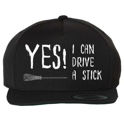 Why Yes Actually I Can Drive A Stick Wool Snapback Cap