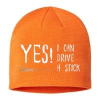 Why Yes Actually I Can Drive A Stick Sustainable Beanie