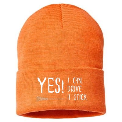 Why Yes Actually I Can Drive A Stick Sustainable Knit Beanie