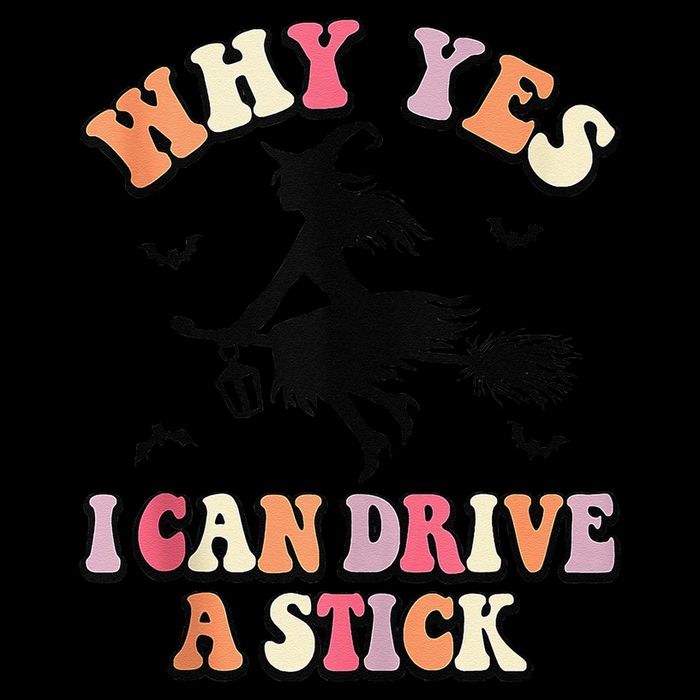 Why Yes Actually I Can Drive A Stick Halloween Witch Costume 16 in Basic Backpack