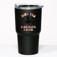 Why Yes Actually I Can Drive A Stick Halloween Witch Costume Tumbler