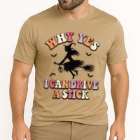 Why Yes Actually I Can Drive A Stick Halloween Witch Costume Performance Shirt