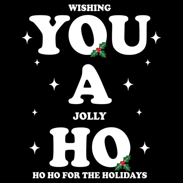 Wishing You A Jolly Ho Ho Ho For The Holidays Backpack