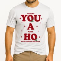 Wishing You A Jolly Ho Ho Ho For The Holidays Cooling Performance Crew T-Shirt