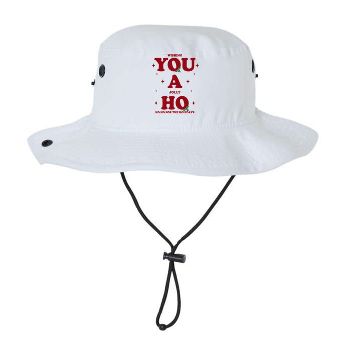 Wishing You A Jolly Ho Ho Ho For The Holidays Legacy Cool Fit Booney Bucket Hat