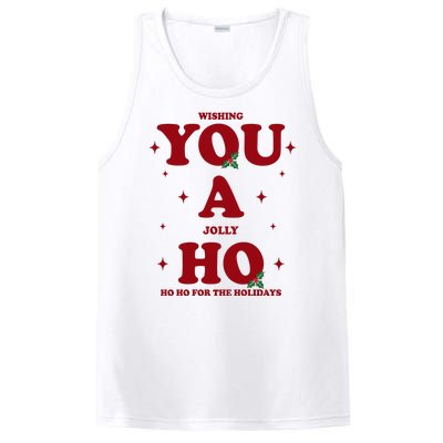 Wishing You A Jolly Ho Ho Ho For The Holidays PosiCharge Competitor Tank