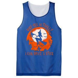 Why Yes Actually I Can Drive A S.tick Halloween Costume Mesh Reversible Basketball Jersey Tank