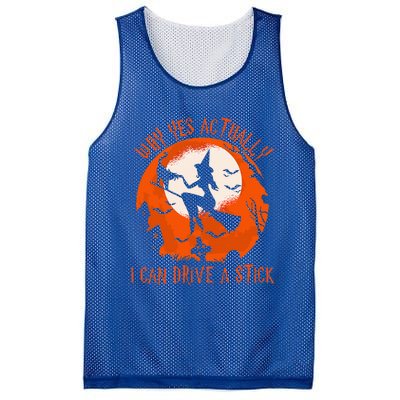 Why Yes Actually I Can Drive A S.tick Halloween Costume Mesh Reversible Basketball Jersey Tank