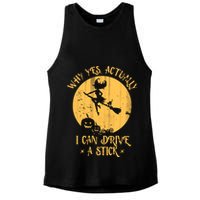 Why Yes Actually I Can Drive A Stick Ladies PosiCharge Tri-Blend Wicking Tank