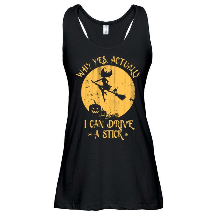 Why Yes Actually I Can Drive A Stick Ladies Essential Flowy Tank