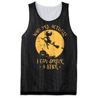 Why Yes Actually I Can Drive A Stick Mesh Reversible Basketball Jersey Tank