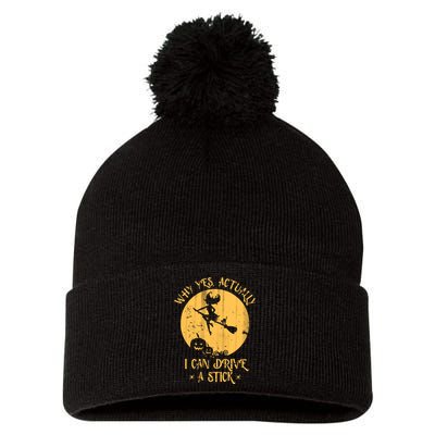 Why Yes Actually I Can Drive A Stick Pom Pom 12in Knit Beanie