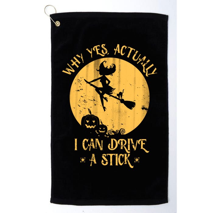 Why Yes Actually I Can Drive A Stick Golf Towel