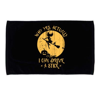 Why Yes Actually I Can Drive A Stick Microfiber Hand Towel