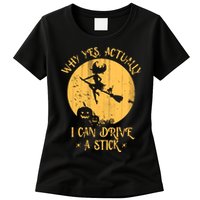 Why Yes Actually I Can Drive A Stick Womens T-Shirt
