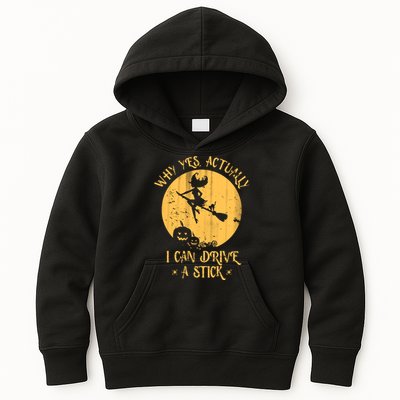 Why Yes Actually I Can Drive A Stick Kids Hoodie
